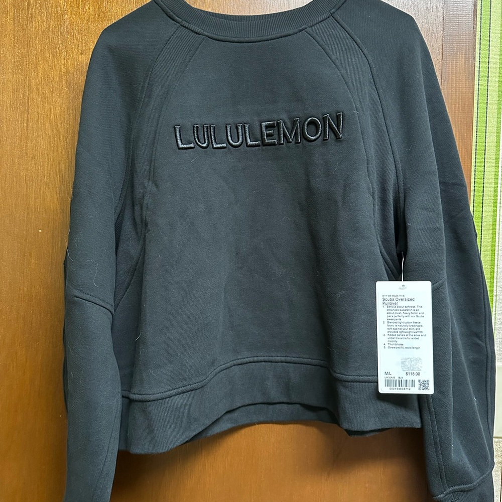 lululemon Scuba Oversized pullover M/L